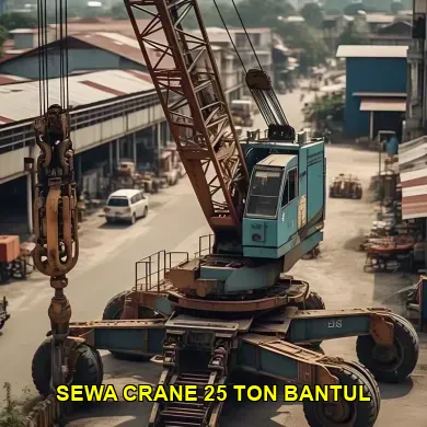 Sewa Crane 25 Ton Bantul